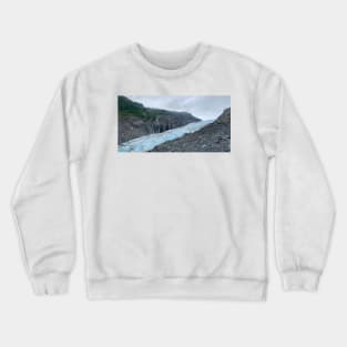 Exit glacier, Seward Alaska Crewneck Sweatshirt